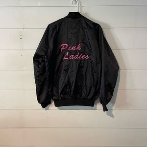 BNWOT “Pink Ladies” black jacket size medium